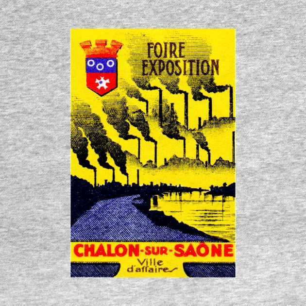 1920 Chalon-sur-Saone France Exposition by historicimage